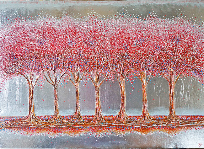 Bosque sobre lago