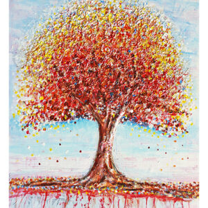 Árbol. Pintura contemporánea. Barcelona.
